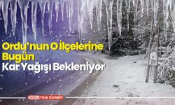 Ordu’nun O İlçelerine Bugün Kar Yağışı Bekleniyor