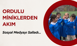 Ordulu Minikler Akım Yaptı! Sosyal Medya Sallandı! İşte O Görüntüler...