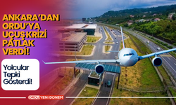 Ankara’dan Ordu’ya Uçuş Krizi Patlak Verdi! Yolcular Tepki Gösterdi!