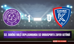 52. Dakika Golü Deplasmanda  52 Orduspor'a Zafer Getirdi