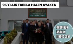 95 Yıllık Tabela Halen Ayakta: Ordu’nun Asırlık Fındık Devi!