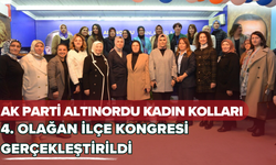 AK Parti Altınordu Kadın Kolları 4. Olağan İlçe Kongresi Gerçekleştirildi