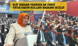 Elif Serdar Yeniden AK Parti Fatsa Kadın Kolları Başkanı Seçildi