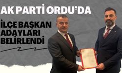 AK Parti Ordu'da İlçe Başkan Adayları Belirlendi