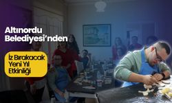 Altınordu Belediyesi’nden İz Bırakacak Yeni Yıl Etkinliği