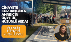 Cinayete Kurban Giden Anne İçin Ünye’de Hüzünlü Veda! Annenin Hikayesi Yürek Burktu!