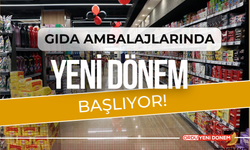 Tarım ve Orman Bakanlığı'ndan Yeni Düzenleme: Gıda Ambalajlarında Yeni Dönem Başlıyor!