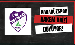 Kabadüzspor-Hakem Krizi Büyüyor!