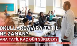 Okullarda Ara Tatil Ne Zaman? Ara Tatil Kaç Gün Sürecek?