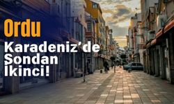 Ordu Karadeniz’de Sondan İkinci