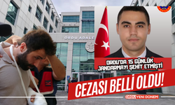 Ordu’da 15 Günlük Jandarmayı Şehit Etmişti Cezası Belli Oldu!