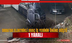 Ordu’da Elektrikli Araç İş Yerinin Önüne Düştü! 1 Yaralı