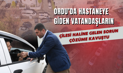 Ordu’da Hastaneye Giden Vatandaşların Çilesi Haline Gelen Sorun Çözüme Kavuştu