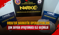 Ordu’da Narkotik Operasyonları: Çok Sayıda Uyuşturucu Ele Geçirildi