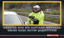 Ordu’da Son Bir Haftada Meydana Gelen Kaza Sayısı Şaşırtıyor!