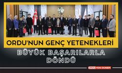 Ordu'nun Genç Yetenekleri Büyük Başarılarla Döndü