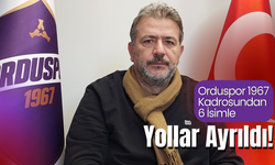 Orduspor 1967 Kadrosundan 6 İsimle Yollar Ayrıldı