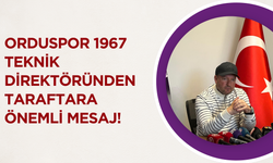 Orduspor 1967 Teknik Direktöründen Taraftara Önemli Mesaj!