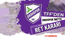 TFF’den Orduspor 1967’ye Ret Kararı