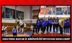 Voleybol Kızlar İl Birinciliği Heyecanı Sona Erdi!