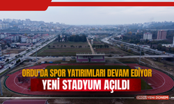 Ordu’da Spor Yatırımları Devam Ediyor! Yeni Stadyum Açıldı