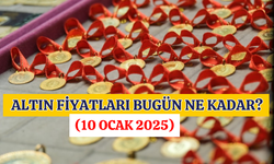 Altın Fiyatları Bugün Ne Kadar? (10 Ocak 2025)