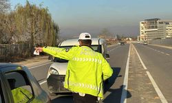 Düzce’de 163 araç trafikten men edildi 33 sürücüye alkolden işlem yapıldı