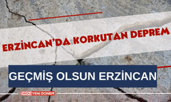 Erzincan'da Deprem!