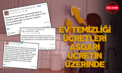 Ev Temizliği Ücretleri Asgari Ücretin Üzerinde