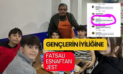 Gençlerin İyiliğine Fatsalı Esnaftan Jest