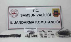 Jandarma ekiplerinden kaçak silah imalathanesine baskın