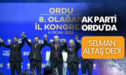 AK Parti Ordu'da Selman Altaş'la Devam Dedi