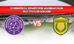 52 Orduspor ile Osmaniyespor Arasındaki Maçın Bilet Fiyatları Açıklandı