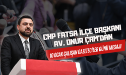 Av. Onur Çam’dan 10 Ocak Çalışan Gazeteciler Günü Mesajı