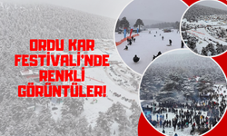 Ordu Kar Festivali’nde Renkli Görüntüler!