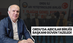 Ordu’da Arıcılar Birliği Başkanı Güven Tazeledi