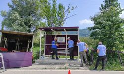 Ordu’da hükümlüler tarafından bin 500 adet durak üretildi