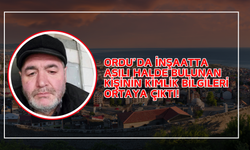 Ordu’da İnşaatta Asılı Halde Bulunan Kişinin Kimlik Bilgileri Ortaya Çıktı!