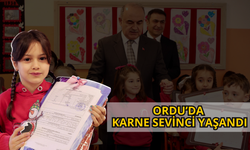 Ordu’da Karne Sevinci Yaşandı