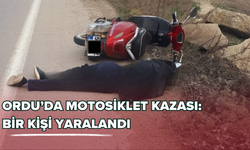 Ordu’da Motosiklet Kazası: Bir Kişi Yaralandı