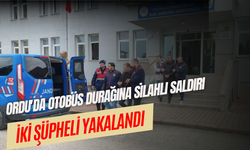 Ordu'da Otobüs Durağına Silahlı Saldırı: İki Şüpheli Yakalandı