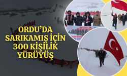 Ordu’da  Sarıkamış İçin 300 Kişilik Yürüyüş