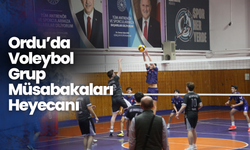 Ordu’da Voleybol Grup Müsabakaları Heyecanı