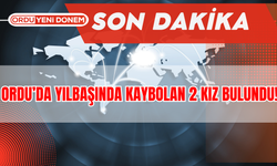 Ordu’da Yılbaşında Kaybolan 2 Kız Bulundu!