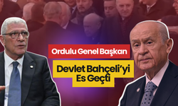 Ordulu Genel Başkan, Devlet Bahçeli’yi Es Geçti