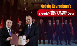 Ordulu Kaymakam’a Cumhurbaşkanı Erdoğan’dan Anlamlı Ödül