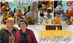 Ordulu 68 Yaşındaki İki Arkadaş Kabaktan Sanat Oluşturdu!