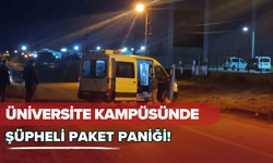 Üniversite Kampüsünde Şüpheli Paket Paniği!