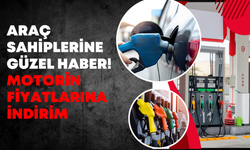 Araç Sahiplerine Güzel Haber! Motorin Fiyatlarına İndirim