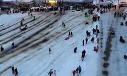 Binlerce Düzceli doğal kayak pistinde buluştu